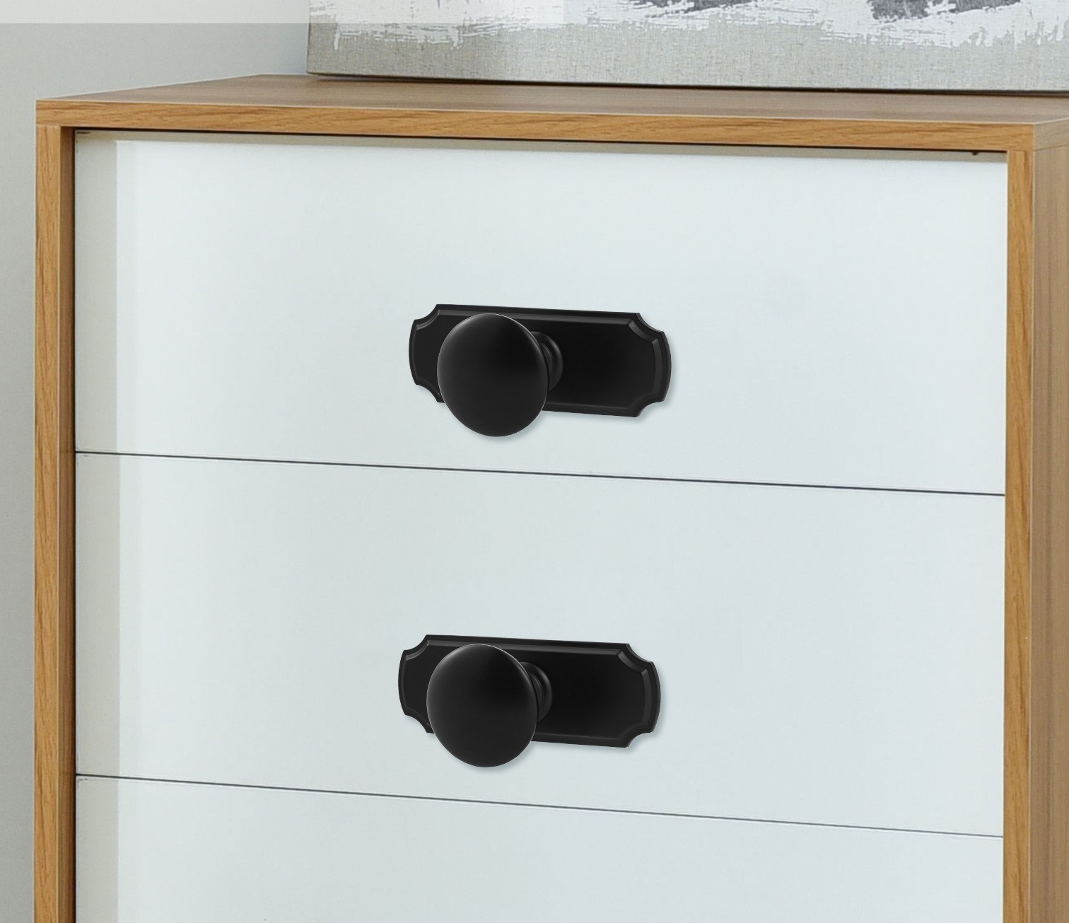 Núm tay nắm tủ hợp kim kẽm sang trọng tối giản SX7035
