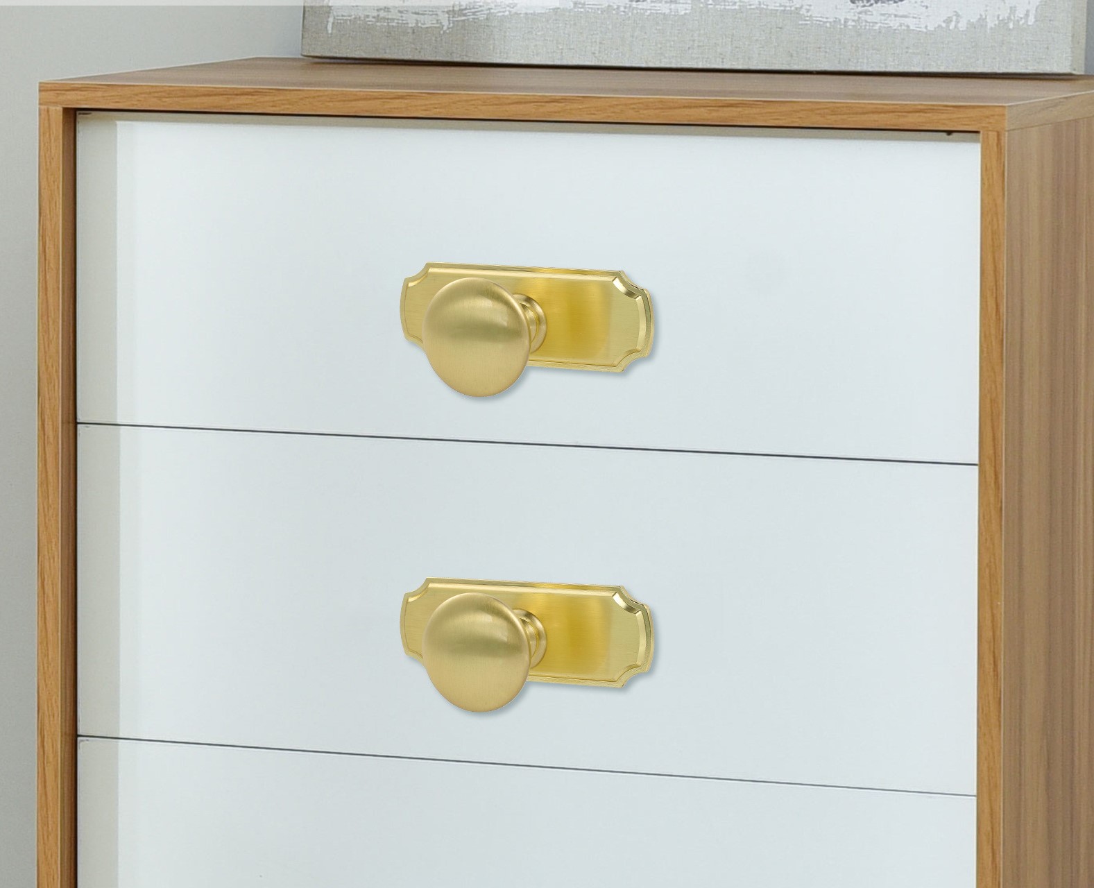 Núm tay nắm tủ hợp kim kẽm sang trọng tối giản SX7035 7