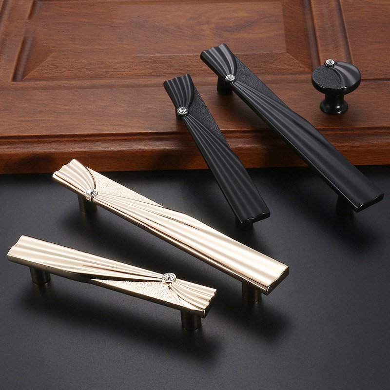 Tay nắm hợp kim kẽm mạ đồng sang trọng WE4046 11