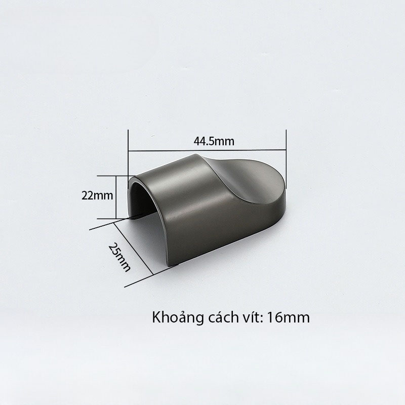 Tay nắm tủ quần áo móc kéo hợp kim kẽm YJ5225 13