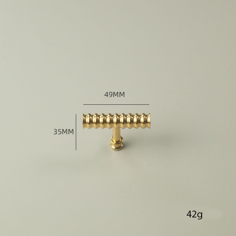Tay nắm tủ bằng đồng vàng gold sang trọng HTS001 17