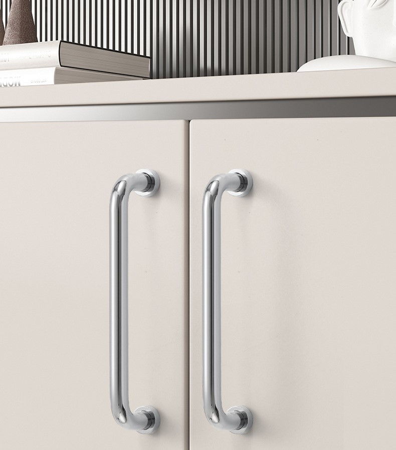Tay nắm tủ đồng hiện đại kiểu U shaped K1048 8