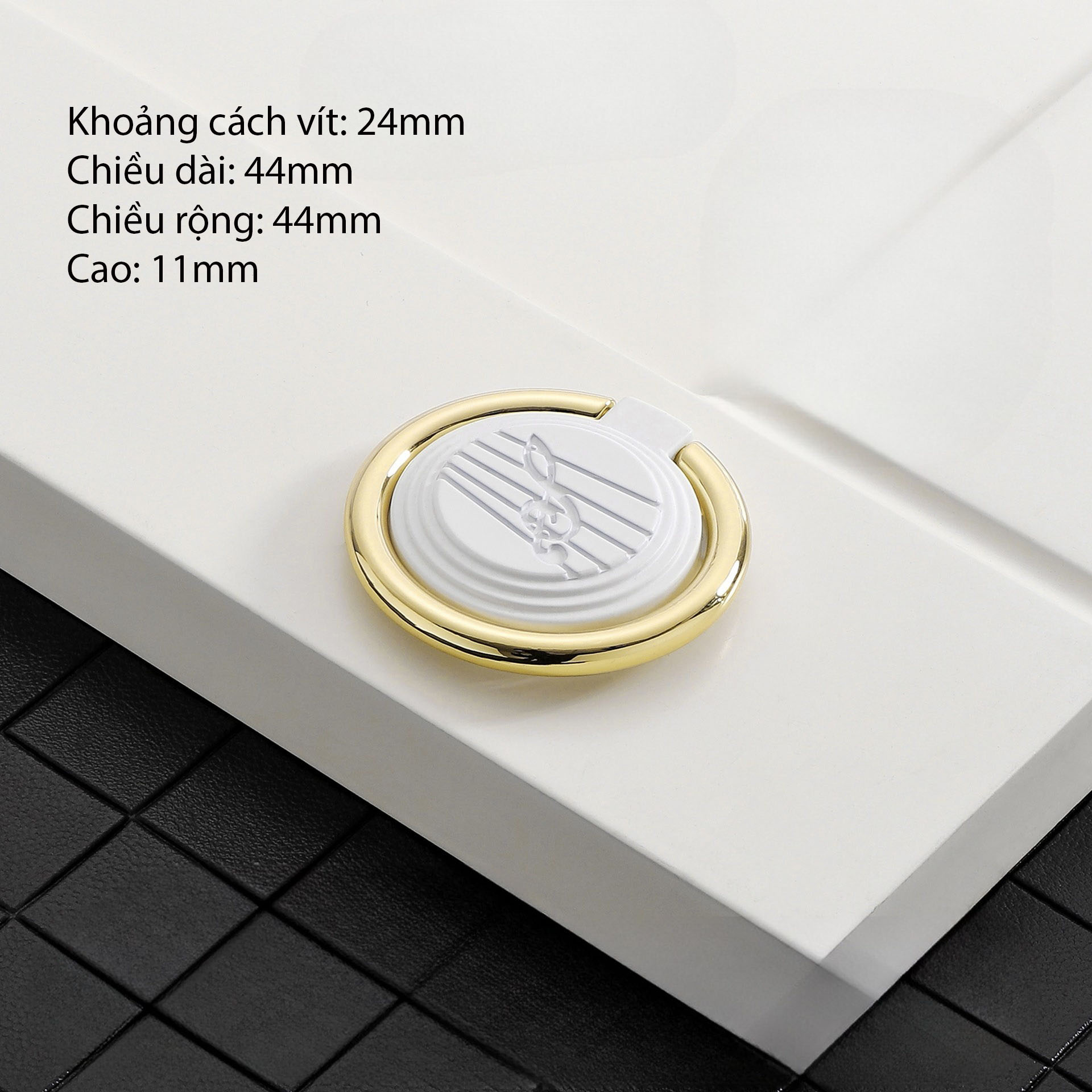 Tay nắm tủ hoa văn nốt nhạc độc đáo WC8605 13