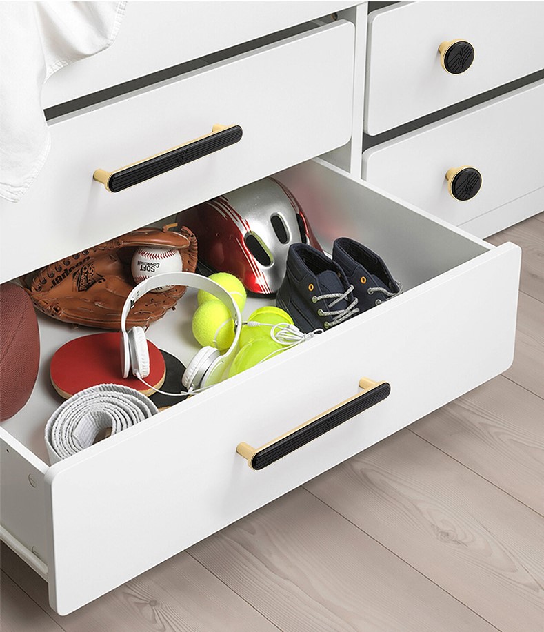 Tay nắm tủ hoa văn nốt nhạc độc đáo WC8605 6