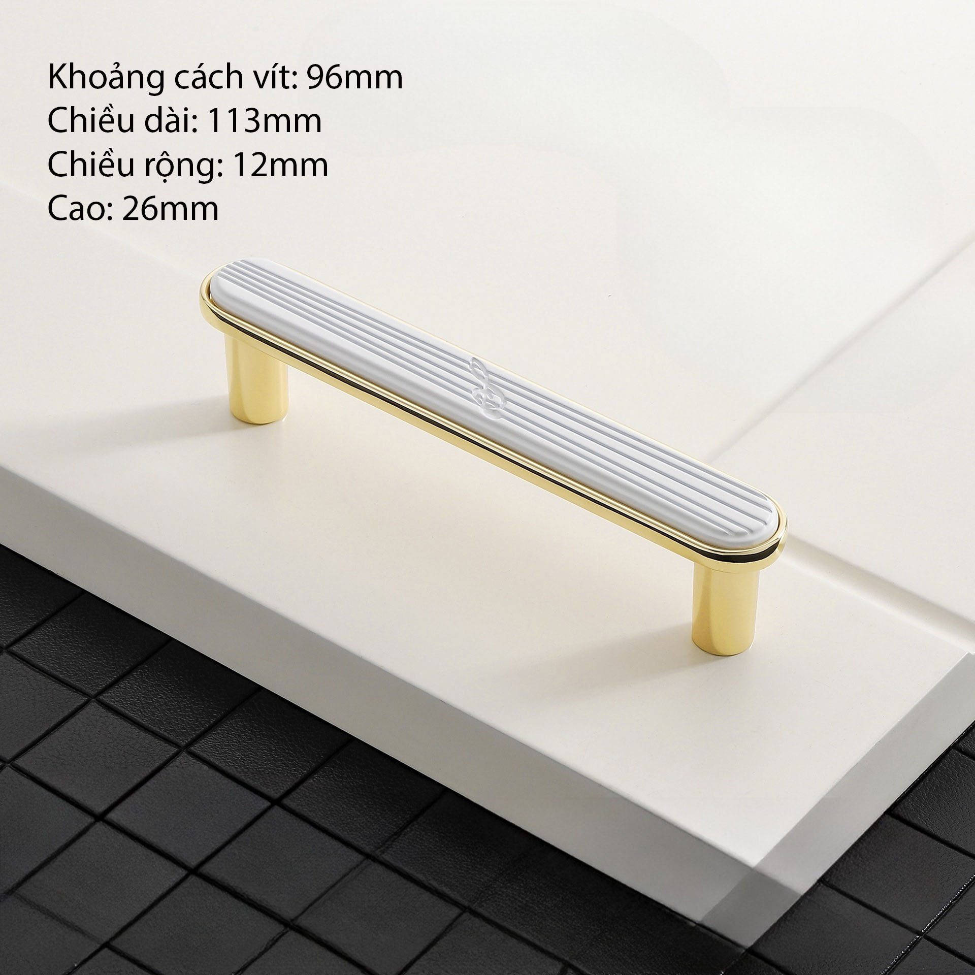 Tay nắm tủ hoa văn nốt nhạc độc đáo WC8605 17