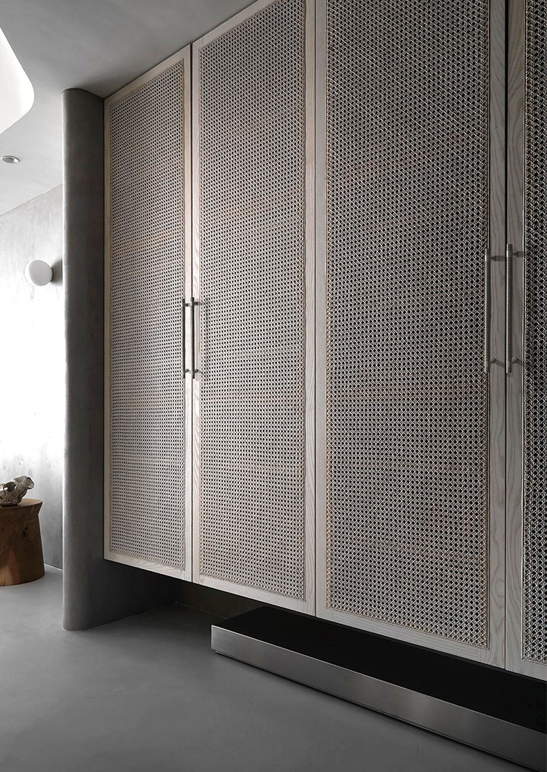 Tay nắm tủ hợp kim họa tiết kẻ sọc WC6939 5