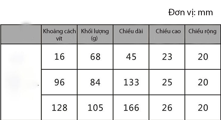 Tay nắm tủ hợp kim hình giọt nước độc đáo WT9015 16