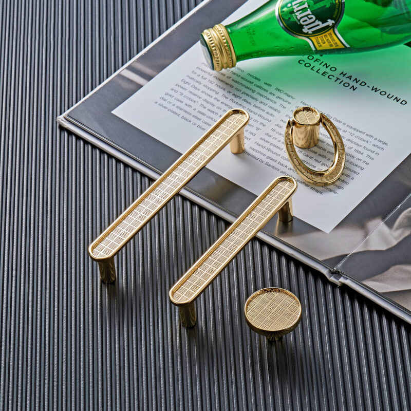 Tay nắm tủ hợp kim kẽm Bắc Âu sang trọng YY6628 2