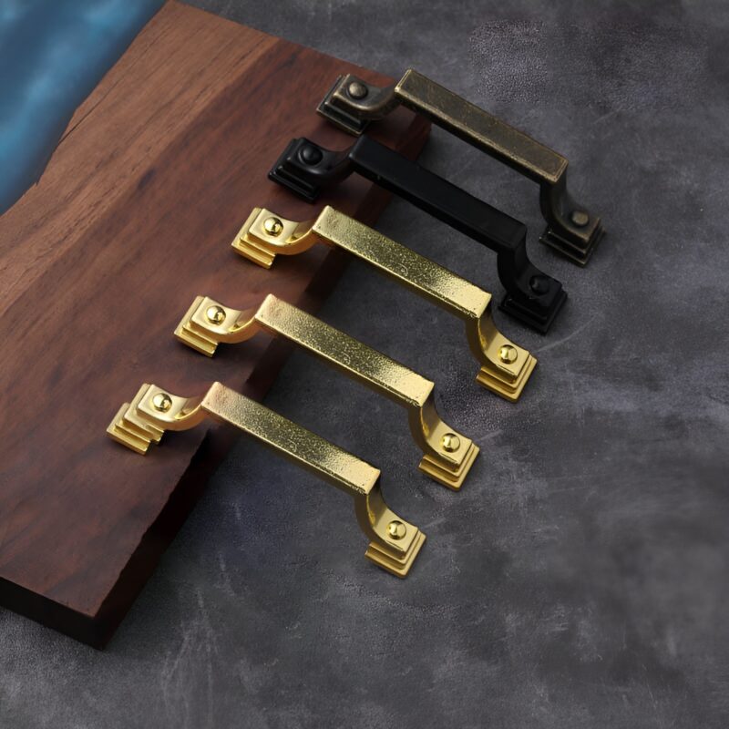 Tay nắm tủ hợp kim kẽm Châu Âu Vintage CH6143 1