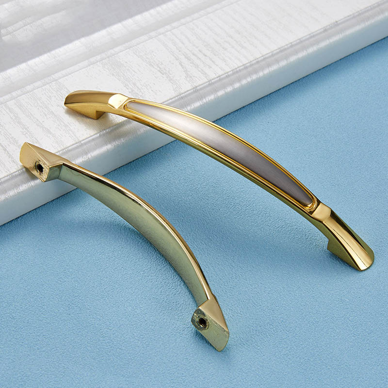 Tay nắm tủ hợp kim kẽm hiện đại dáng thuyền K4091 9