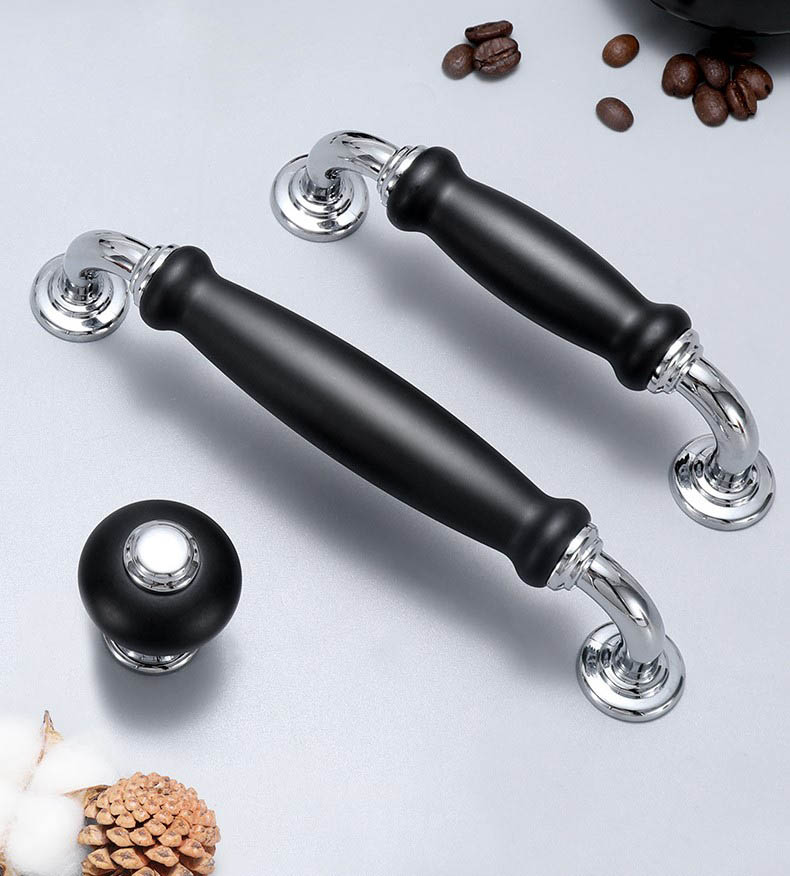 Tay nắm tủ gốm sứ hiện đại kiểu Mỹ YJ2058