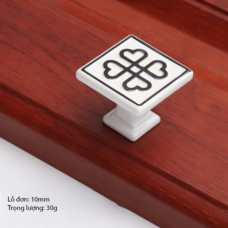Tay nắm tủ hợp kim kẽm nghệ thuật Phương Đông WC673 8