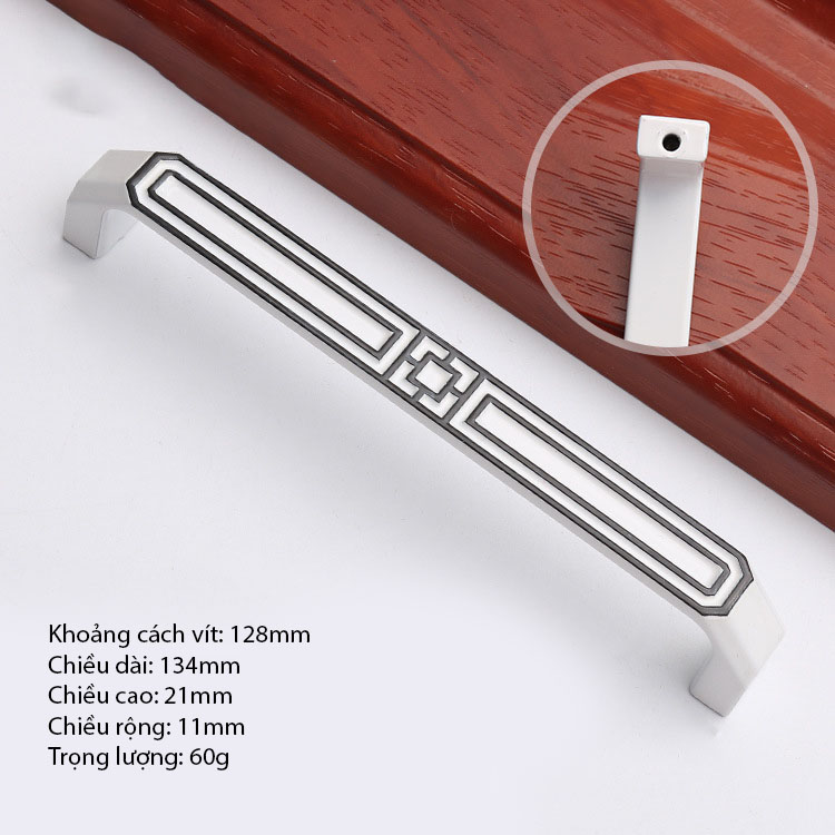 Tay nắm tủ hợp kim kẽm nghệ thuật Phương Đông WC673 10