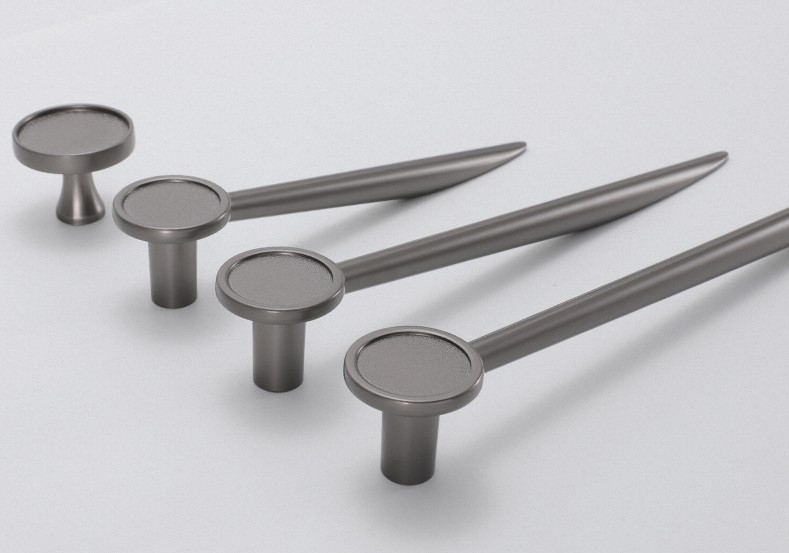 Tay nắm tủ áo hợp kim kẽm hình trâm cài YJ5204 13