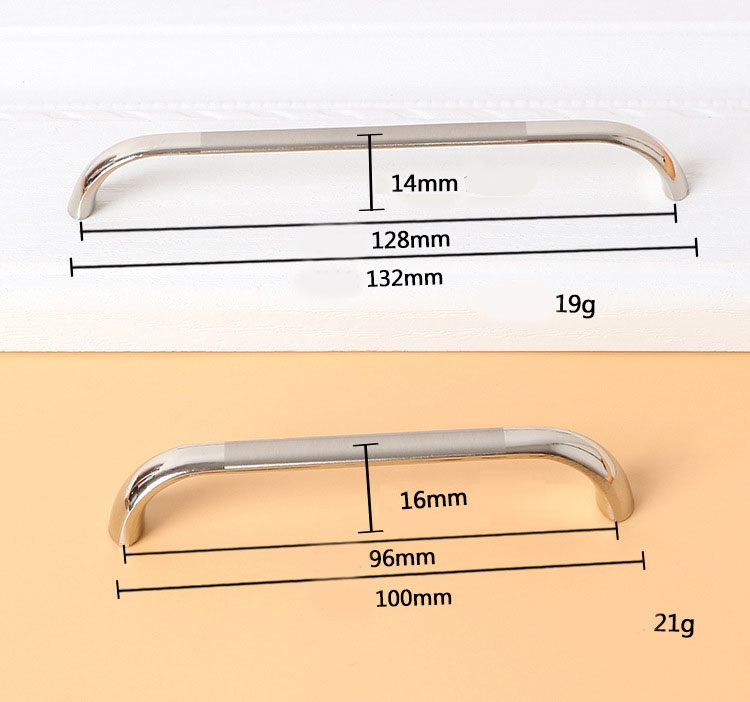 Tay nắm tủ hợp kim kẽm phong cách tối giản WC618 10