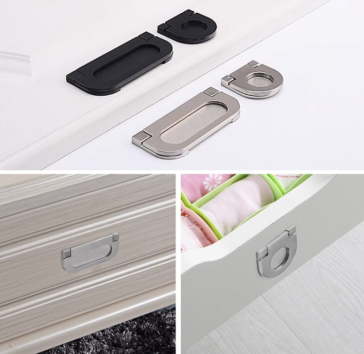 Tay nắm tủ hợp kim kẽm quai cầm ẩn GT3218 9