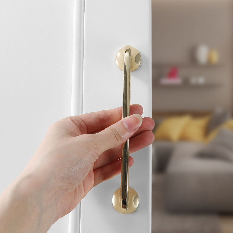 Tay nắm tủ hợp kim mạ vàng sang trọng X01795 10