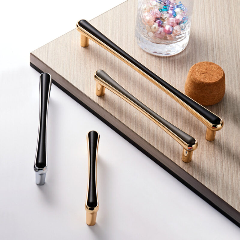 Tay nắm tủ hợp kim hiện đại tối giản WEN6589 3