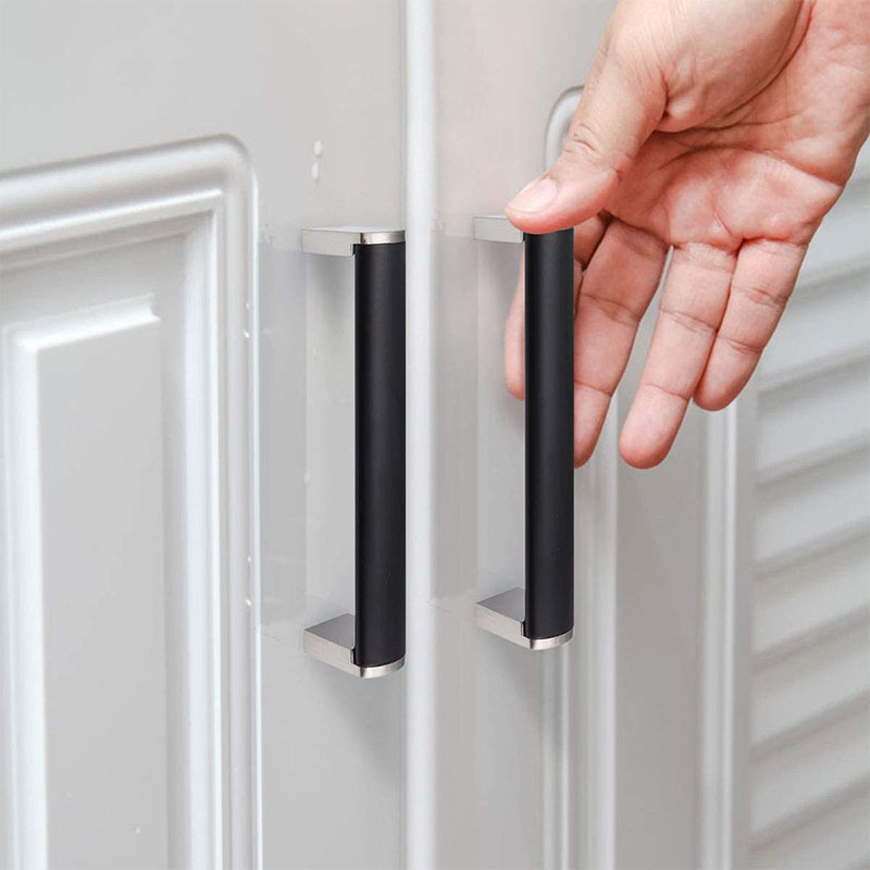 Tay nắm tủ inox nhiều màu thân Oval CM128 8