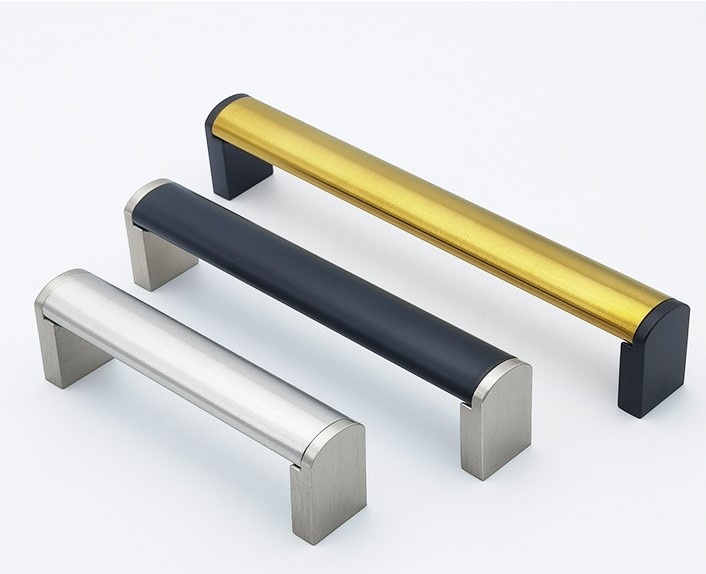 Tay nắm tủ inox nhiều màu thân Oval CM128 5
