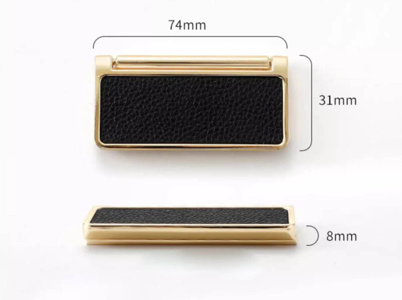 Tay nắm tủ móc kéo hợp kim phối da hiện đại XG308 5