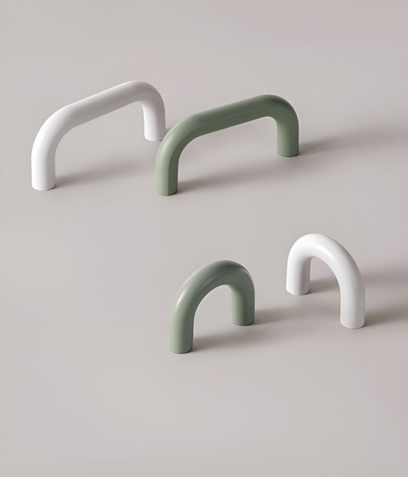 Tay nắm tủ áo chữ U màu pastel ngọt ngào G2218 3