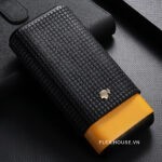 Túi đụng cigar 3 điếu cầm tay bọc da sang trọng CGL6996-3