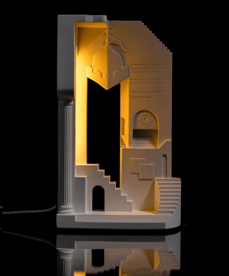 Đèn bàn decor Monument Valley lâu đài nhỏ YD2 5