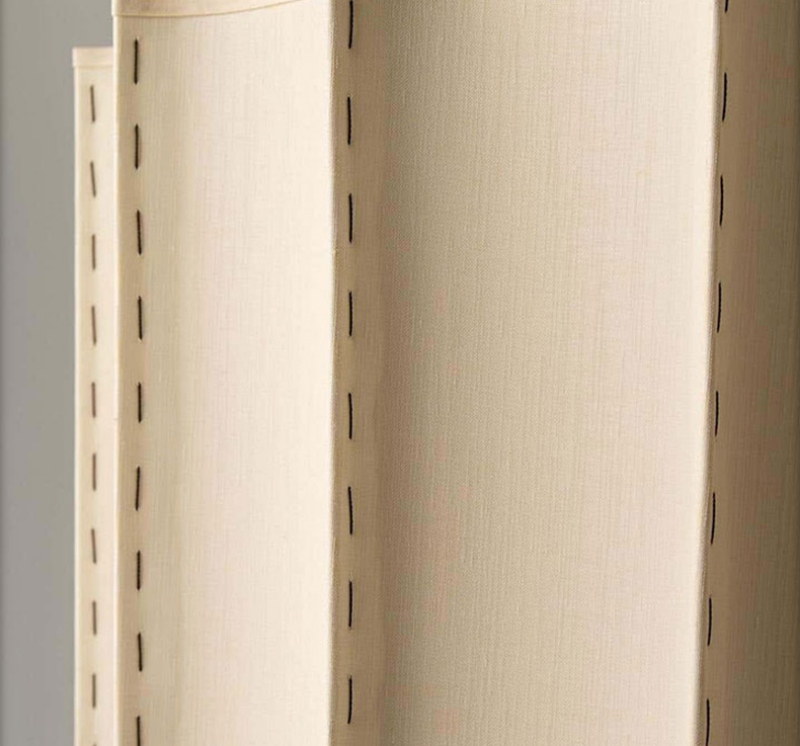 Đèn bàn thân gỗ chụp vải chịu nhiệt kiểu Nhật HX6546 8