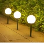 Đèn cắm cỏ hình quả cầu chiếu sáng sân vườn NP8794