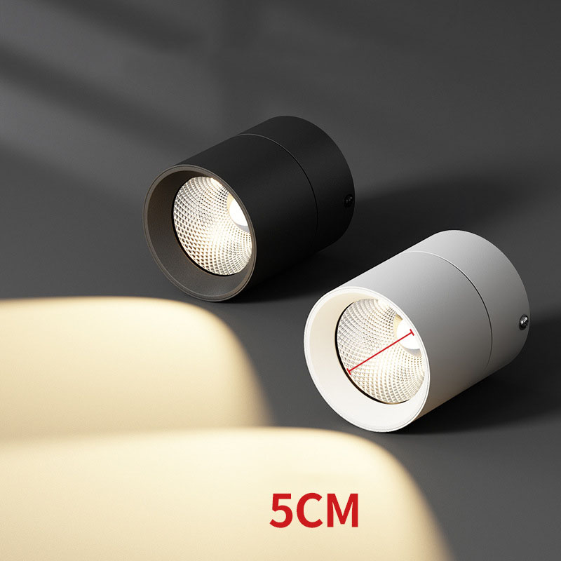 Đèn LED spotlight rọi tranh gập góc 90 độ FD3656 6