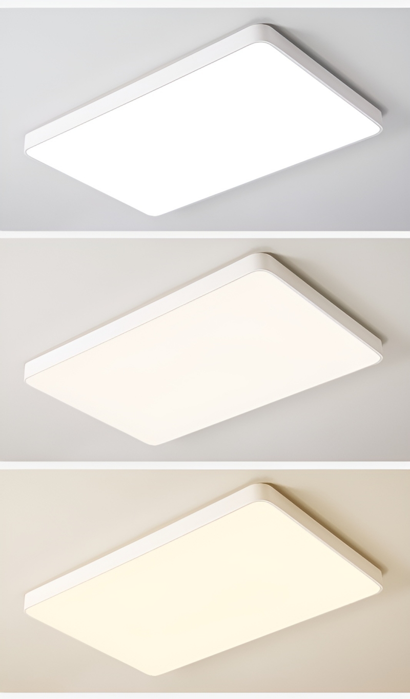 Đèn LED ốp trần hình chữ nhật bo góc showroom ZD0613 5