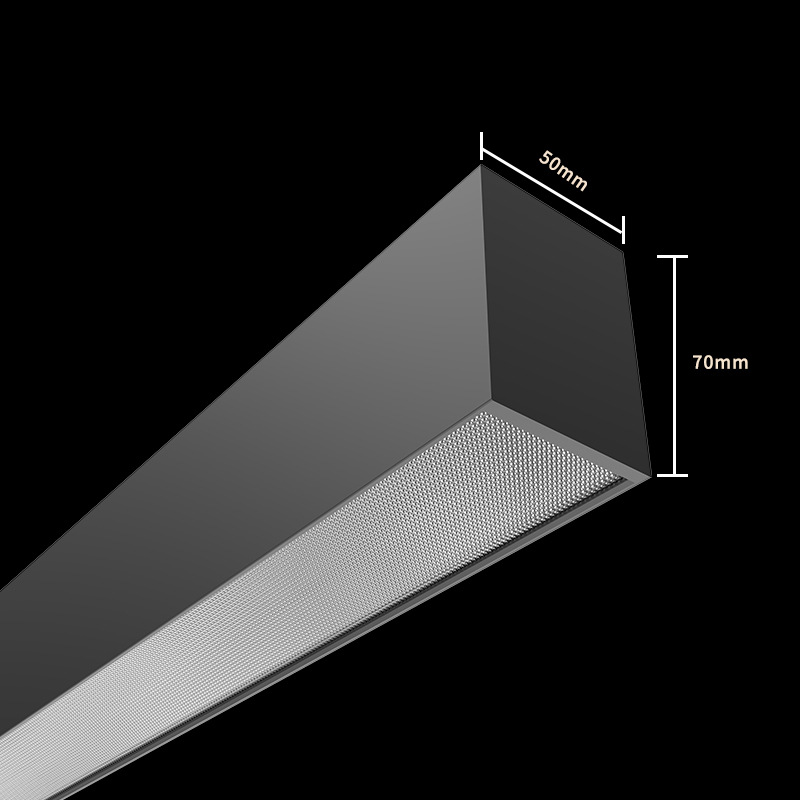 Đèn LED thả trần chống chói chao hình thoi DB5070 15