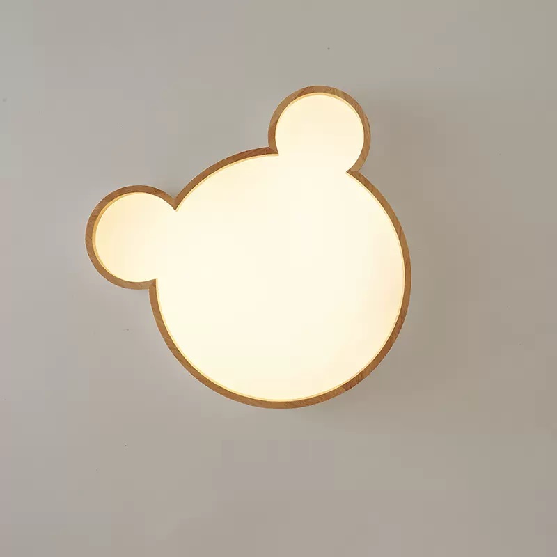 Đèn ốp trần hình gấu trang trí phòng trẻ LM745 6