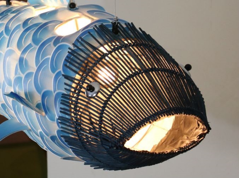 Đèn thả trần decor cá chép nghệ thuật ME3655
