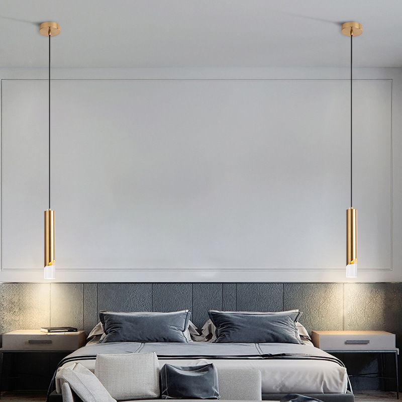 Đèn thả trần phòng ngủ hiện đại tối giản Bắc Âu CT1024 6