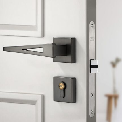 Khóa phân thể hợp kim kẽm tay nắm tam giác A5588