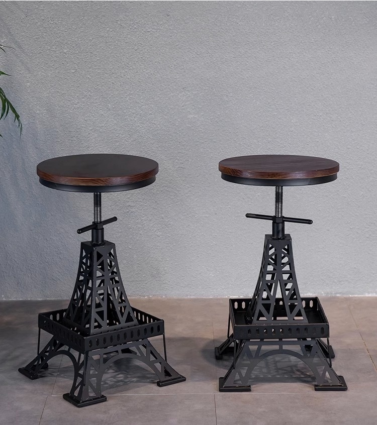 Bàn ghế cafe tháp Eiffel Paris độc đáo EG5792 9