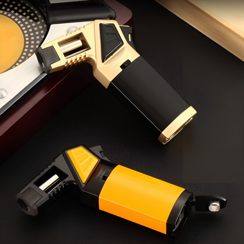 Bật lửa Cigar 1 tia có đầu đục sang trọng LC168 1