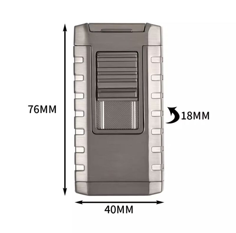 Bật lửa Cigar 3 tia cổ điển kiểu Châu Âu LC179 5