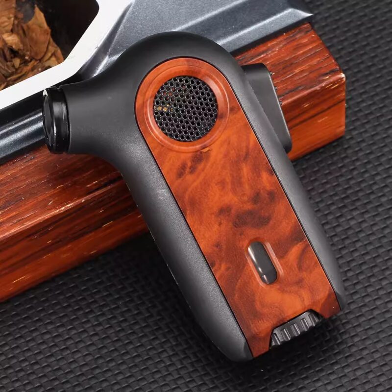 Bật lửa Cigar bơm hơi chống gió nhiều màu LC182 2