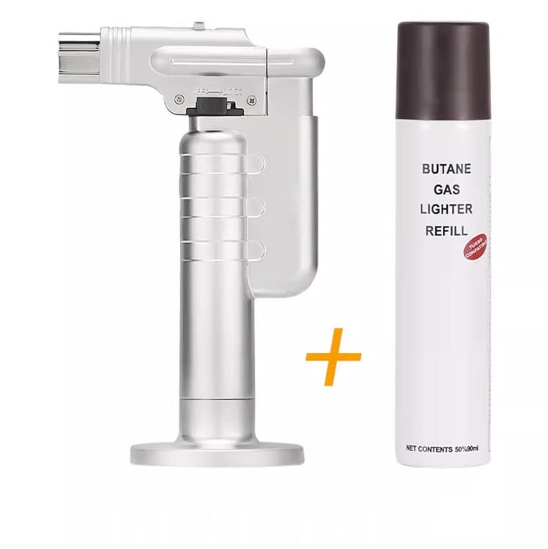Bật lửa châm xì gà chân đứng bằng kim loại LC6401 11