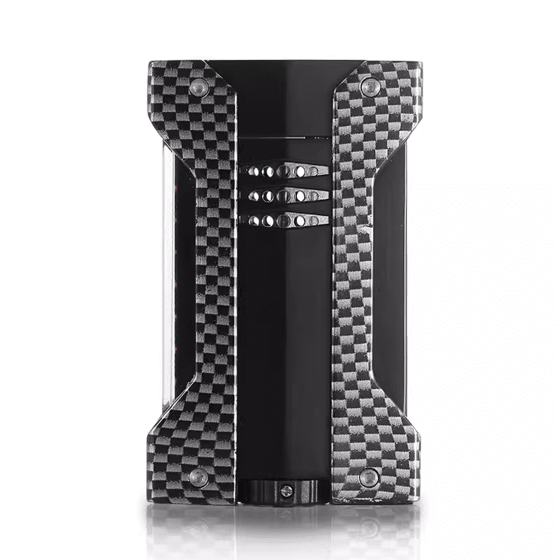 Bật lửa cigar 1 tia hoa tiết sọc caro cá tính LC134 11