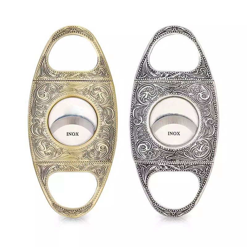 Dao cắt cigar hai lưỡi inox304 cao cấp GLN6139 13