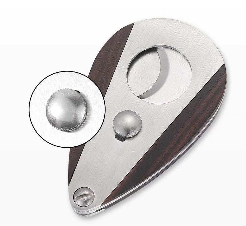Dao cắt cigar cánh bướm hai lưỡi inox cao cấp EC17G 12