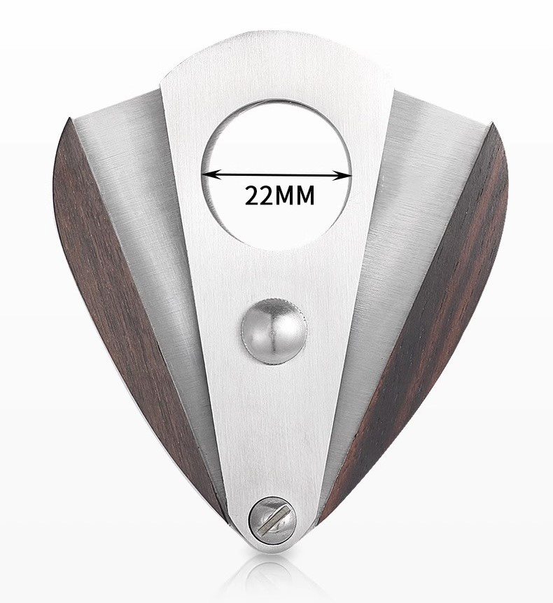 Dao cắt cigar cánh bướm hai lưỡi inox cao cấp EC17G 13