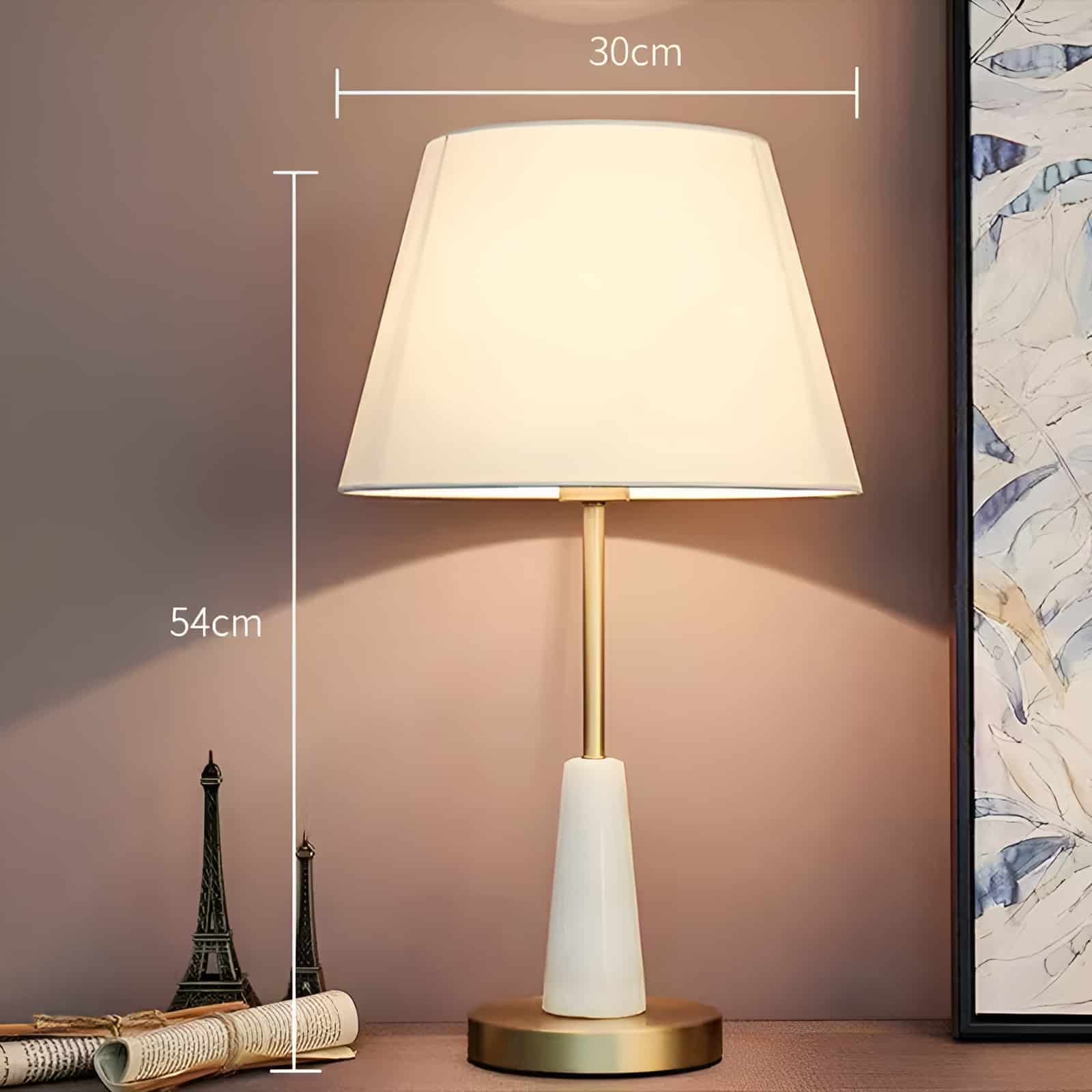 Đèn bàn thân đồng chiếu sáng nội thất T1304 10