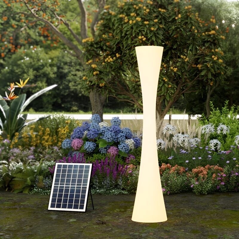 Đèn cây đứng dáng đồng hồ cát hiện đại tối giản HX7996 2