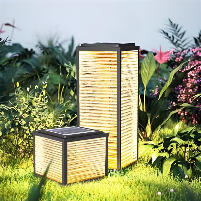 Đèn trụ ngoài trời chiếu sáng lối đi sân vườn XL7324 1