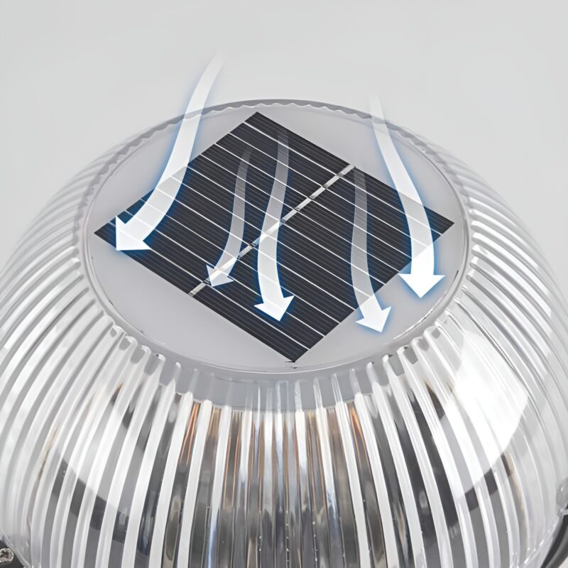 Đèn cột sân cỏ quả địa cầu năng lượng mặt trời TD4750 4